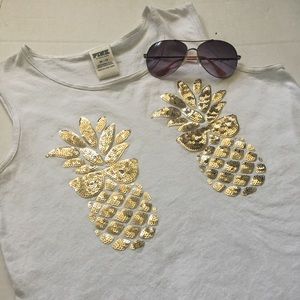 Victoria Secret Pink🍍Pineapple🍍 Tank Top